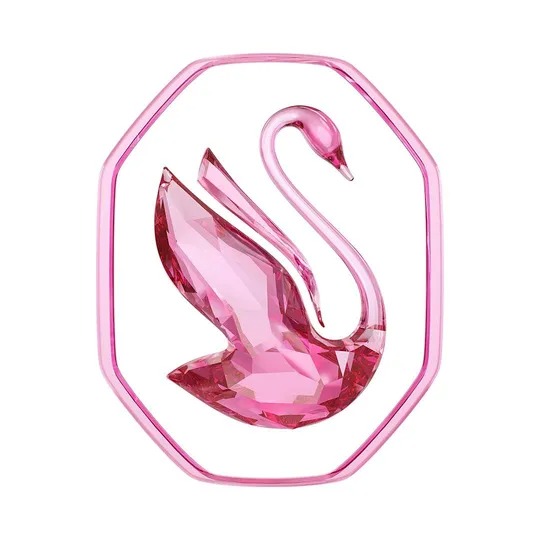 Pembe Swarovski kristal imzası