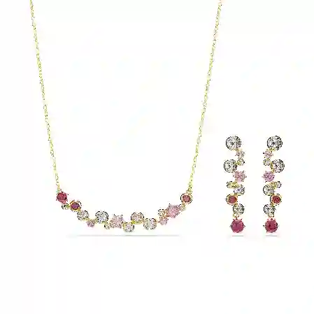 Resim Constella Set, Karışık kesimler, Çok renkli, Altın rengi kaplama