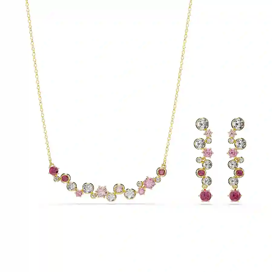 Resim Constella Set, Karışık kesimler, Çok renkli, Altın rengi kaplama