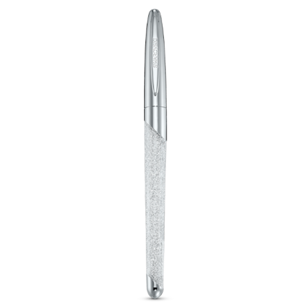 Resim Crystalline Top Uçlu Kalem, Gümüş Rengi, Krom Kaplama