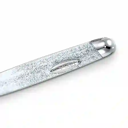 Resim Crystalline Tükenmez Kalem, Gümüş Rengi, Krom Kaplama