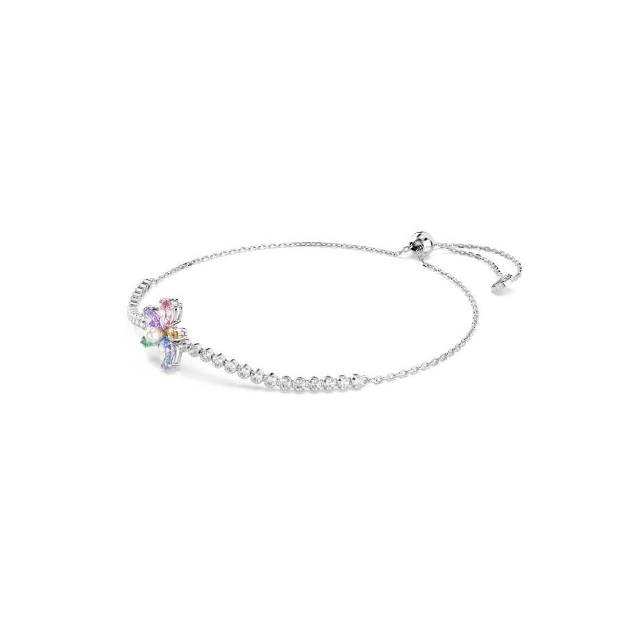 Resim Ariana Grande x Swarovski Bileklik, Karışık kesimler, Çiçek, Çok renkli, Rodyum kaplama