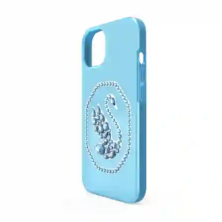 Resim Akıllı Telefon Kılıfı, Kuğu, iPhone® 13 Pro, Mavi