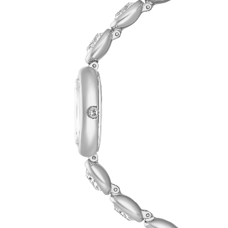 Resim Imber oval Saat, İsviçre Üretimi, Metal bileklik, Gümüş Rengi, Paslanmaz çelik