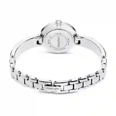 Resim Matrix Bangle Saat, İsviçre Üretimi, Kristal bileklik, Beyaz, Paslanmaz çelik