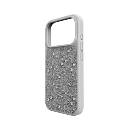Resim High Akıllı Telefon Kılıfı, Flat Back kristaller, iPhone® 17 Pro, Gümüş Rengi