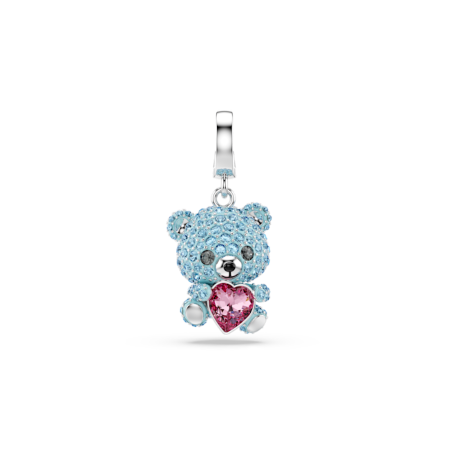 Resim Idyllia Charm, Karışık kesimler, Ayıcık, Mavi, Rodyum kaplama