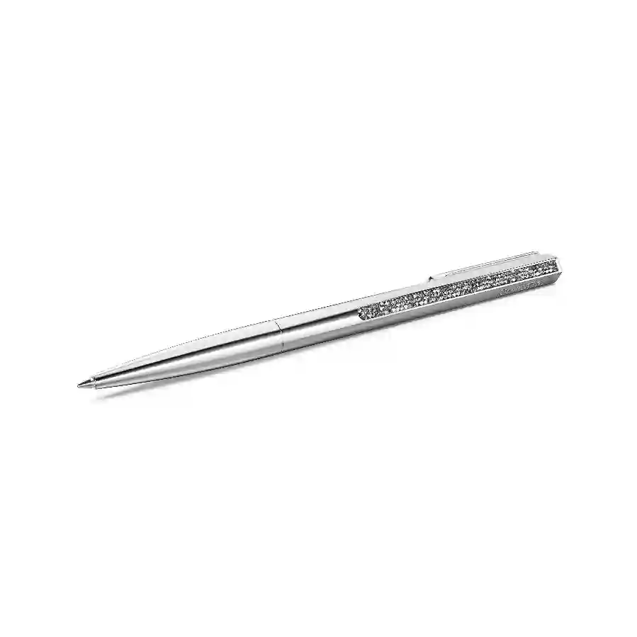 Resim Crystal Shimmer Tükenmez Kalem, Gümüş Rengi, Krom Kaplama