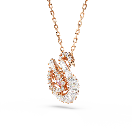 Resim Swan Kolye, Karışık kesimler, Kuğu, Pembe