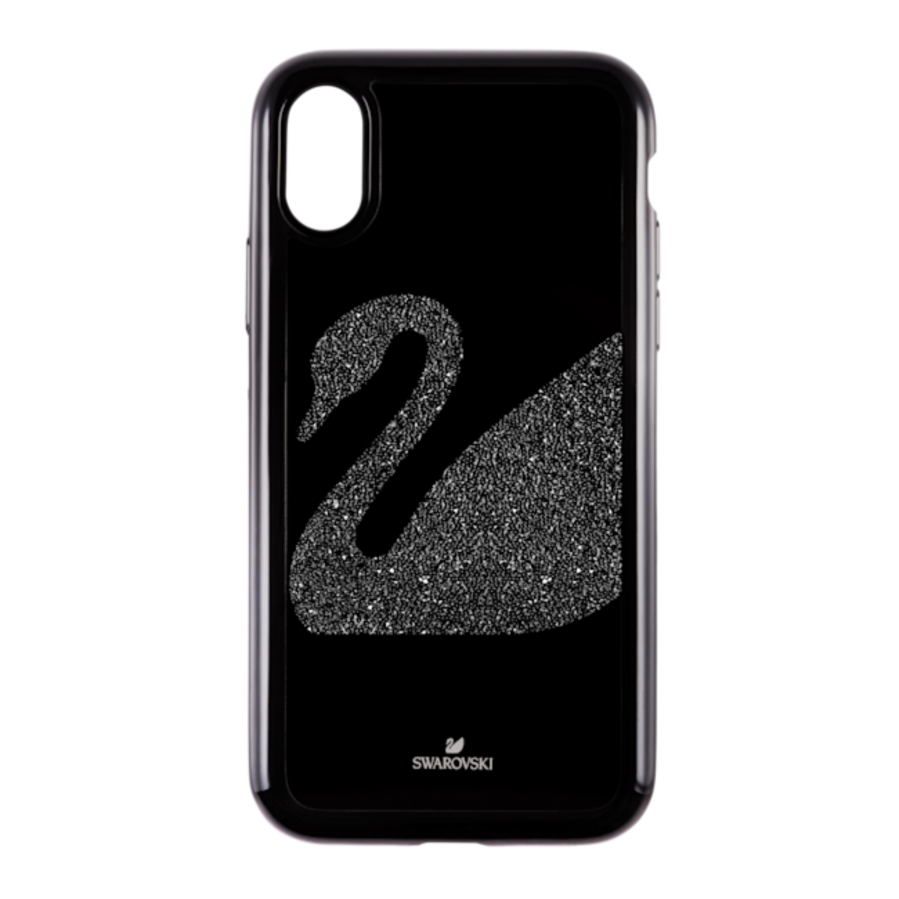 Resim Swan Akıllı Telefon Kılıfı, Kuğu, iPhone® X/XS, Siyah
