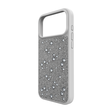 Resim High Akıllı Telefon Kılıfı, Flat Back kristaller, iPhone® 17 Pro Max, Gümüş Rengi