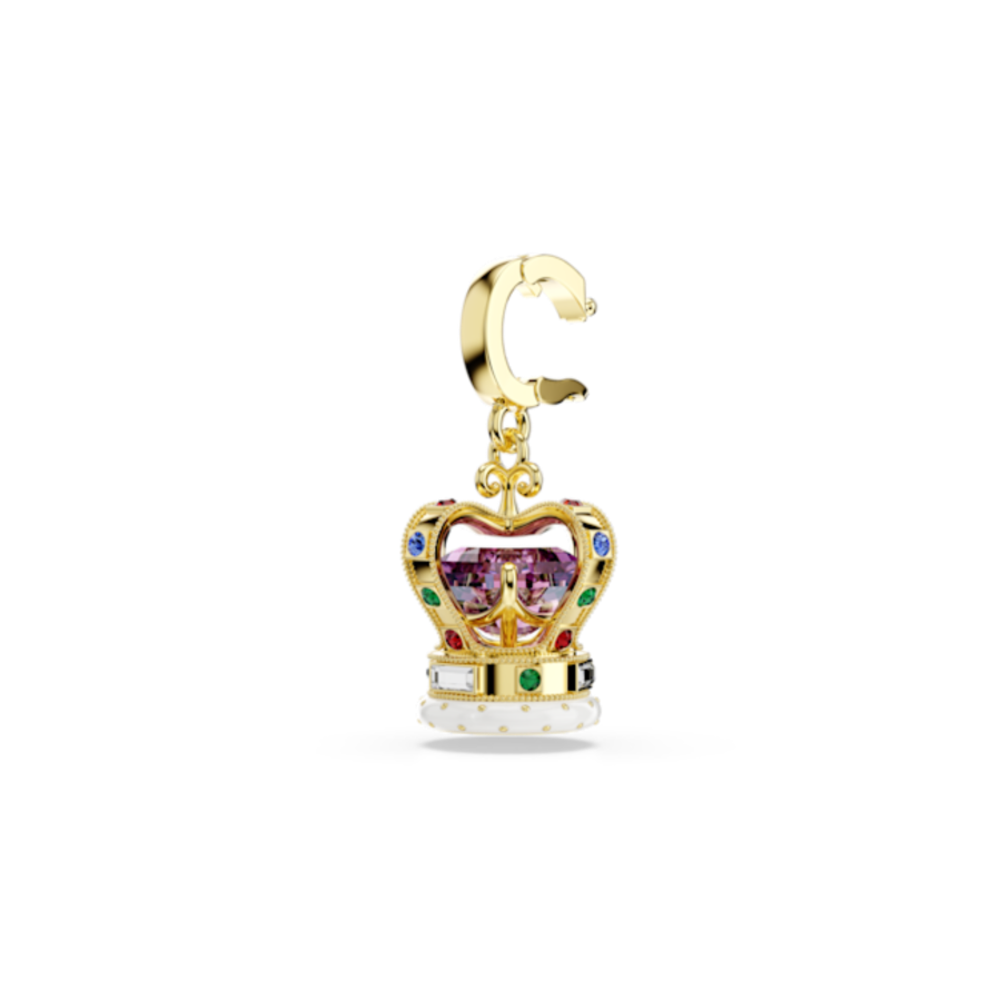Resim Minions Crown Charm, Karışık kesimler, Çok renkli, Altın rengi kaplama