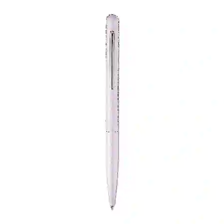 Resim Crystal Shimmer Tükenmez Kalem, Pembe, Pembe lakeli, krom kaplama