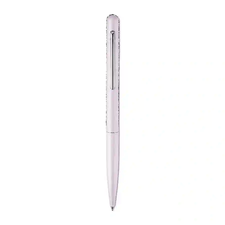 Resim Crystal Shimmer Tükenmez Kalem, Pembe, Pembe lakeli, krom kaplama