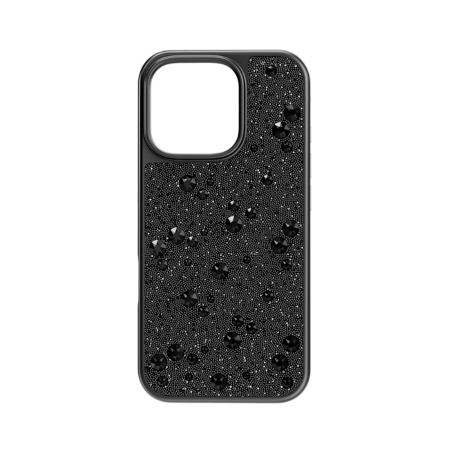 Resim High Akıllı Telefon Kılıfı, Serpiştirilmiş tasarım, iPhone® 16 Pro, Siyah