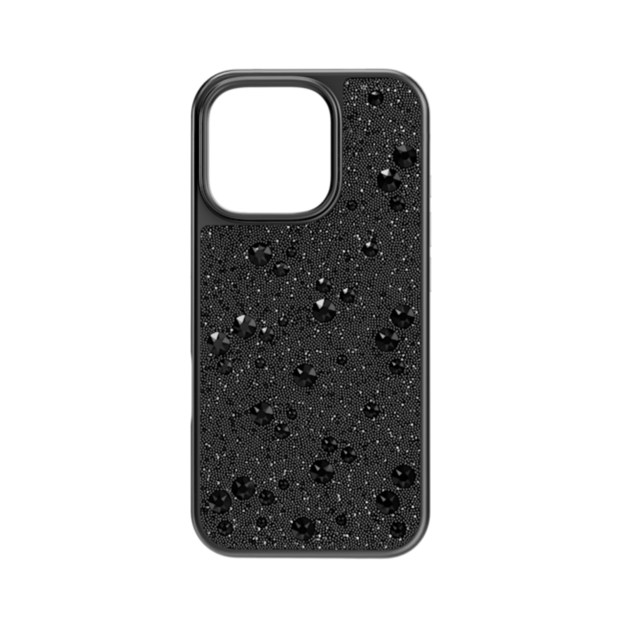 Resim High Akıllı Telefon Kılıfı, Serpiştirilmiş tasarım, iPhone® 16 Pro, Siyah