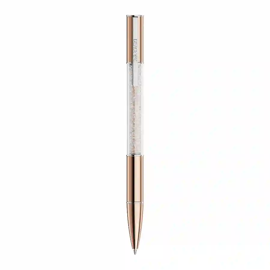 Resim Crystalline Lustre Tükenmez Kalem, Rose Altın tonu, Pembe altın rengi kaplama