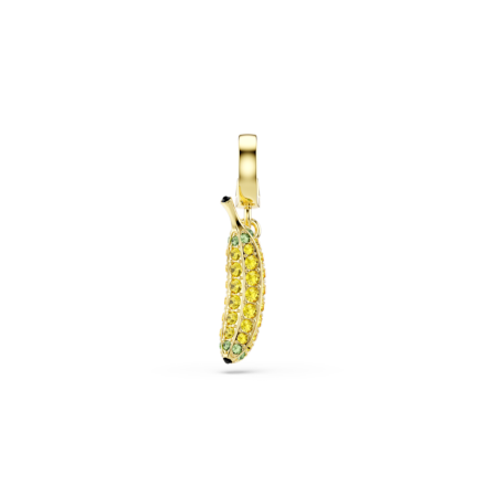 Resim Minions Banana Charm, Pavé, Sarı, Altın rengi kaplama