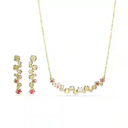 Resim Constella Set, Karışık kesimler, Çok renkli, Altın rengi kaplama