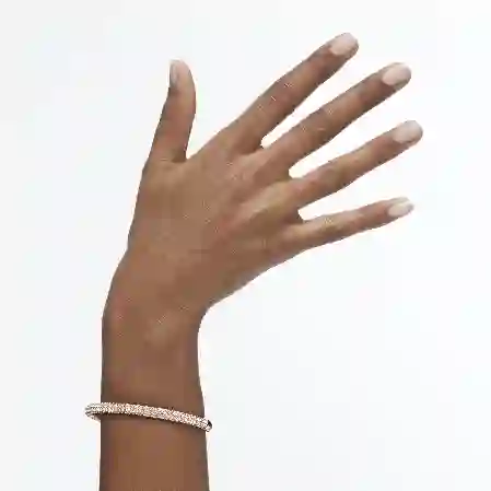 Resim Dextera Bileklik, Beyaz, Pembe altın rengi yüzey