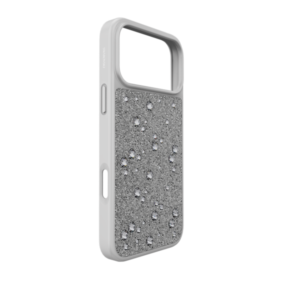 Resim High Akıllı Telefon Kılıfı, Flat Back kristaller, iPhone® 17 Pro Max, Gümüş Rengi
