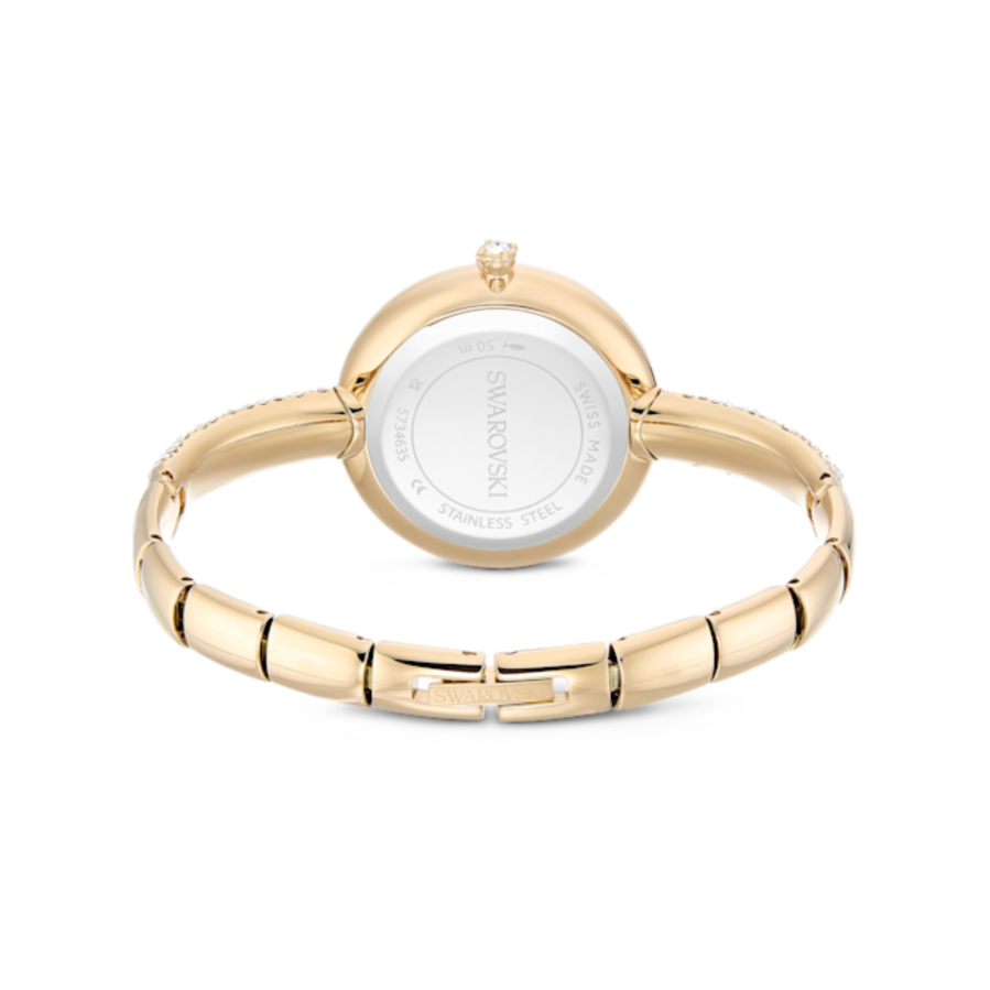 Resim Sublima bangle Saat, İsviçre Üretimi, Metal bileklik, Altın Rengi, Şampanya altın rengi yüzey