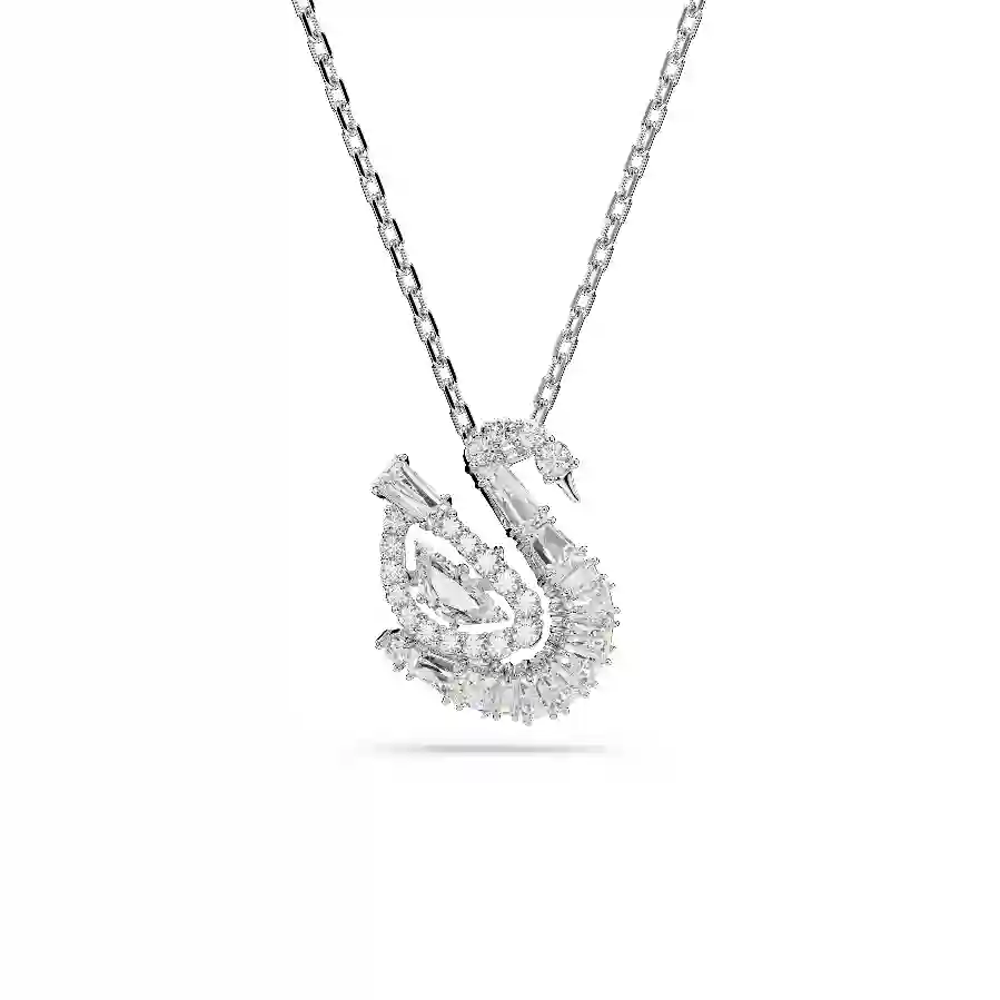 Resim Swan Kolye, Karışık kesimler, Kuğu, Beyaz