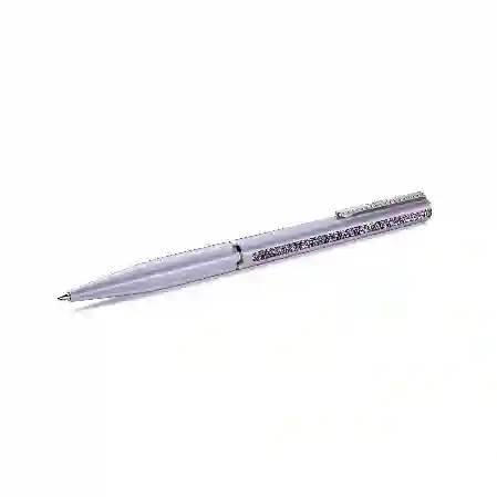 Resim Crystal Shimmer Glide Tükenmez Kalem, Mor, Mor lakeli, krom kaplama