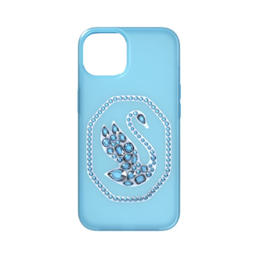 Resim Akıllı Telefon Kılıfı, Kuğu, iPhone® 13 Pro, Mavi