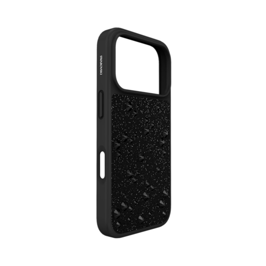 Resim High Akıllı Telefon Kılıfı, Flat Back kristaller, iPhone® 17 Pro, Siyah