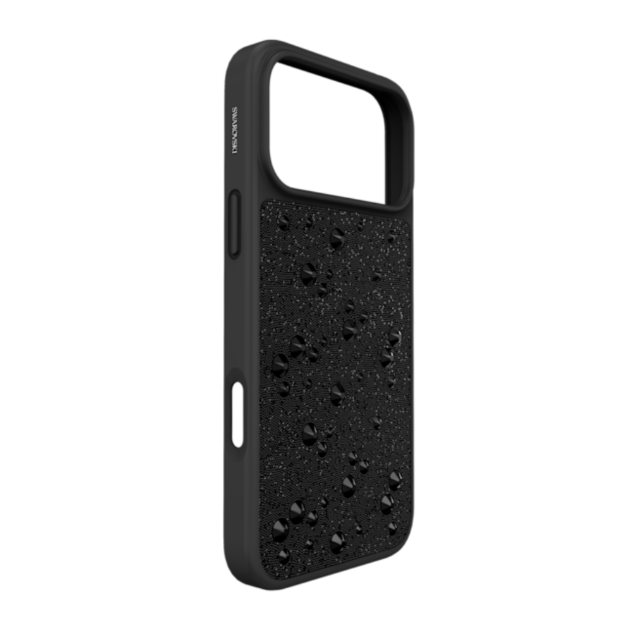 Resim High Akıllı Telefon Kılıfı, Flat Back kristaller, iPhone® 17 Pro Max, Siyah