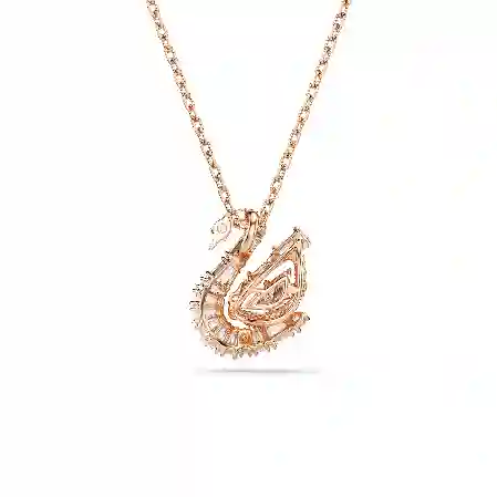 Resim Swan Kolye, Karışık kesimler, Kuğu, Pembe