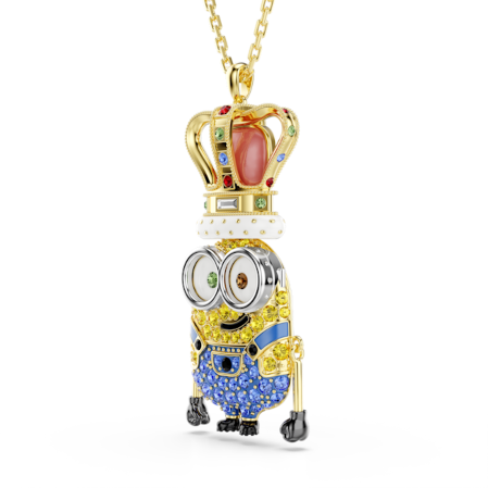 Resim Minions King Bob Kolye, Pavé, Çok renkli, Altın rengi kaplama