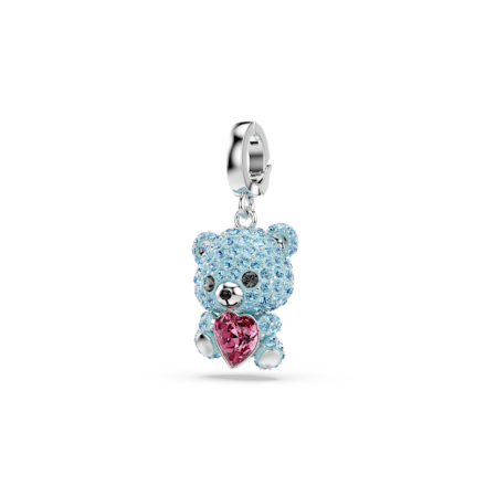 Resim Idyllia Charm, Karışık kesimler, Ayıcık, Mavi, Rodyum kaplama