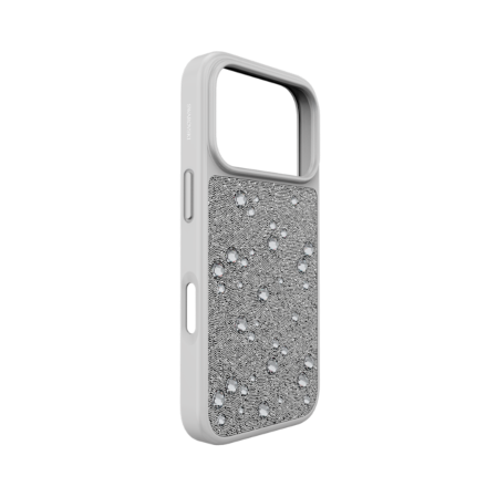 Resim High Akıllı Telefon Kılıfı, Flat Back kristaller, iPhone® 17 Pro, Gümüş Rengi