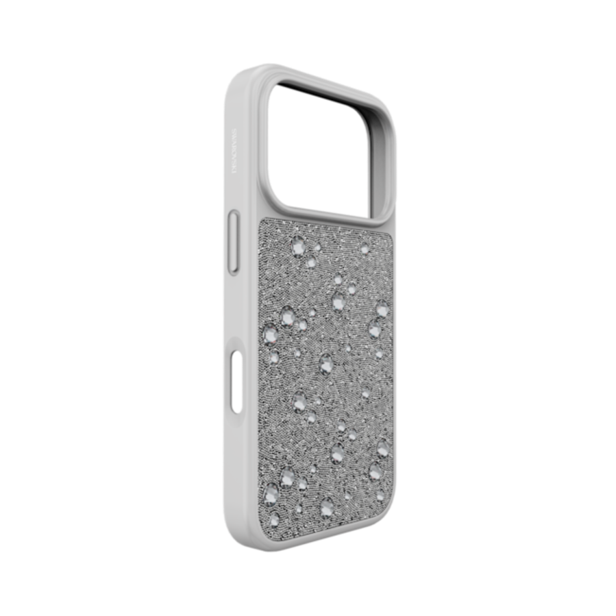 Resim High Akıllı Telefon Kılıfı, Flat Back kristaller, iPhone® 17 Pro, Gümüş Rengi