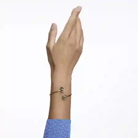 Resim Numina Bileklik, Karışık kesimler, Gri, Altın rengi kaplama