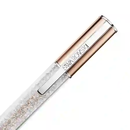 Resim Crystalline Lustre Tükenmez Kalem, Rose Altın tonu, Pembe altın rengi kaplama