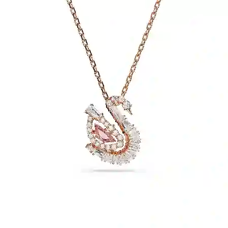Resim Swan Kolye, Karışık kesimler, Kuğu, Pembe