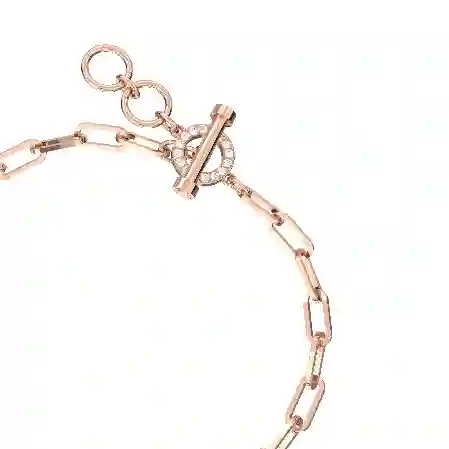 Resim Teddy Bileklik, Ayıcık, Pembe, Pembe altın rengi kaplama