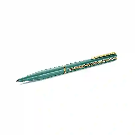 Resim Crystal Shimmer Glide Tükenmez Kalem, Yeşil, Yeşil lakeli, altın rengi kaplama