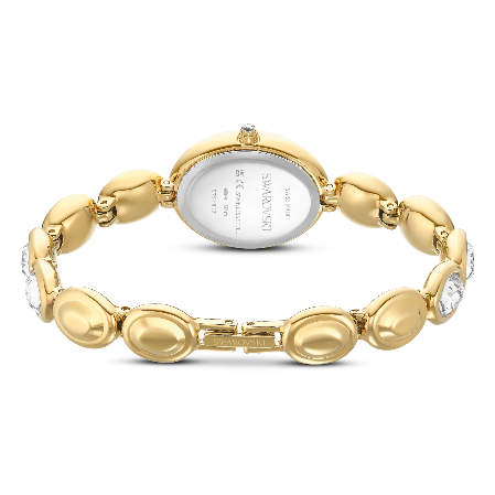Resim Imber oval Saat, İsviçre Üretimi, Metal bileklik, Altın Rengi, Altın rengi yüzey