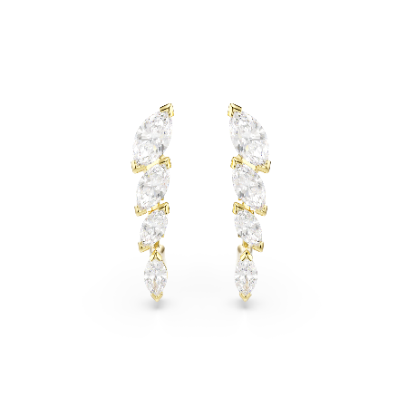Resim Mesmera Set, Set (2), Markiz kesim, Beyaz, 18k altın rengi yüzey