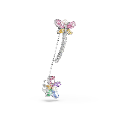 Resim Ariana Grande x Swarovski Broş, Karışık kesimler, Yusufçuk, Çok renkli, Rodyum kaplama