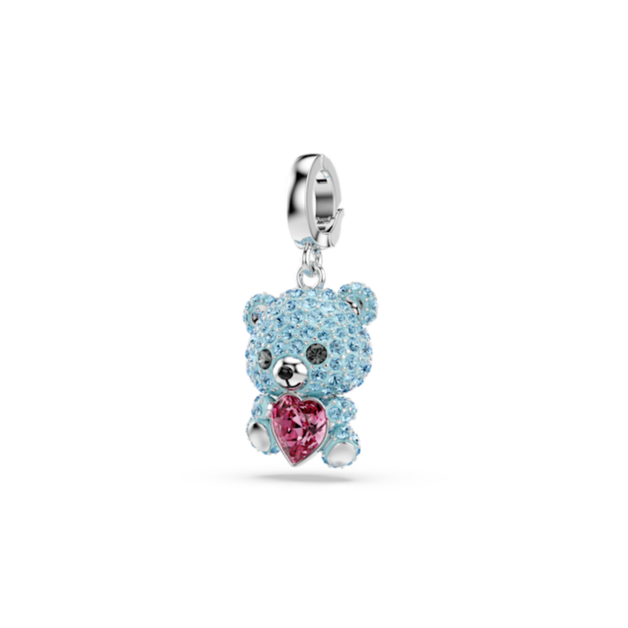 Resim Idyllia Charm, Karışık kesimler, Ayıcık, Mavi, Rodyum kaplama