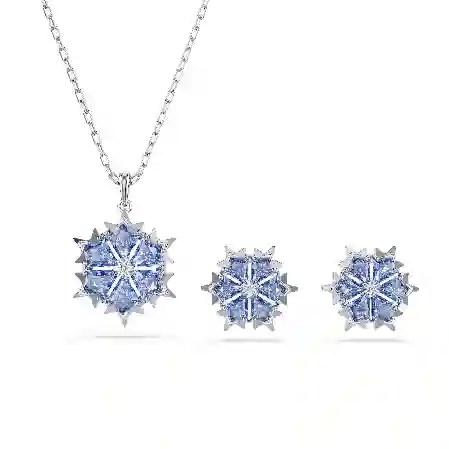 Resim Magic Set, Kar tanesi, Mavi, Rodyum kaplama